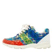 Chanel Vintage Pre-owned Laeder sneakers Multicolor, Herr