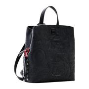 Desigual Svart Dejavu Sumy Mini Ryggsäck Black, Dam