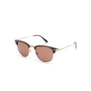 Montblanc Mb0364S 004 Sunglasses Brown, Herr