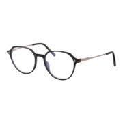 Tom Ford Stiliga Optiska Glasögon Ft5875-B Black, Herr