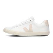 Veja Vita Lädersneakers White, Dam