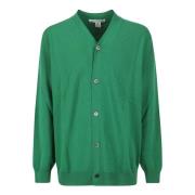 Comme des Garçons Herr Stickad Cardigan Jeans Green, Herr