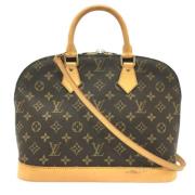 Louis Vuitton Vintage Pre-owned Canvas louis-vuitton-vskor Brown, Dam