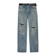 Balenciaga Jeans med vintageeffekt Blue, Herr