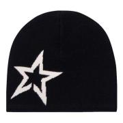 Perfect Moment Jet Black Beanie Hat Black, Dam