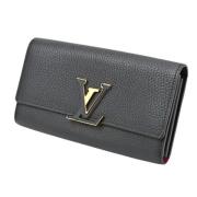 Louis Vuitton Vintage Pre-owned Laeder plnbcker Black, Dam