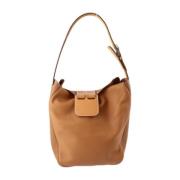 Hermès Vintage Pre-owned Laeder axelremsvskor Brown, Dam