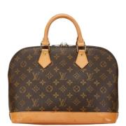 Louis Vuitton Vintage Pre-owned Canvas louis-vuitton-vskor Brown, Dam