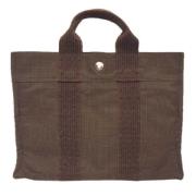 Hermès Vintage Pre-owned Canvas totevskor Brown, Dam