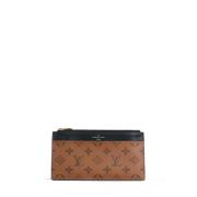 Louis Vuitton Vintage Pre-owned Laeder plnbcker Brown, Dam