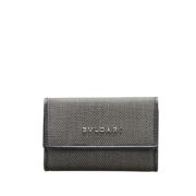 Bvlgari Vintage Pre-owned Canvas plnbcker Black, Dam