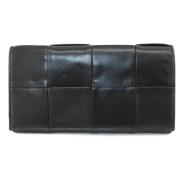 Bottega Veneta Vintage Pre-owned Laeder plnbcker Black, Dam