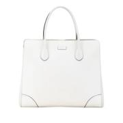 Gucci Vintage Pre-owned Canvas gucci-vskor White, Dam