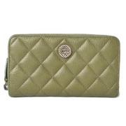 Chanel Vintage Pre-owned Laeder plnbcker Green, Dam