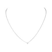 Tiffany & Co. Pre-owned Pre-owned Silver halsband Gray, Dam