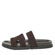 Hermès Vintage Pre-owned Mocka sandaler Brown, Herr