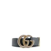 Gucci Vintage Pre-owned Laeder skrp Black, Dam