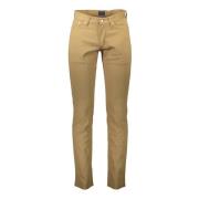 Gant Brown Cotton Jeans Pant Beige, Herr