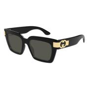 Gucci Stiliga solglasögon Svart Gg1689S Black, Dam