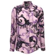 Versace Jeans Couture Skjortor Purple, Dam