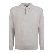 Brunello Cucinelli Stiliga Polo Shirts och Tees Gray, Herr