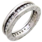 Bvlgari Vintage Pre-owned Silver ringar Gray, Dam