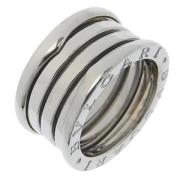 Bvlgari Vintage Pre-owned Silver ringar Gray, Dam