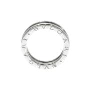 Bvlgari Vintage Pre-owned Silver ringar Gray, Dam