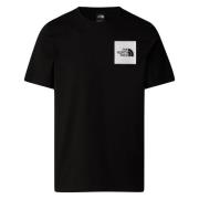 The North Face Logo Tee Kortärmad Tröja Black, Herr