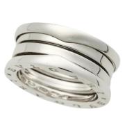 Bvlgari Vintage Pre-owned Silver ringar Gray, Dam