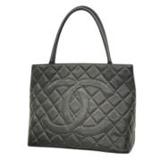 Chanel Vintage Pre-owned Laeder chanel-vskor Black, Dam