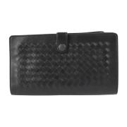 Bottega Veneta Vintage Pre-owned Laeder plnbcker Black, Herr