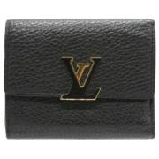 Louis Vuitton Vintage Pre-owned Laeder plnbcker Black, Dam