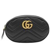 Gucci Vintage Pre-owned Laeder gucci-vskor Black, Dam