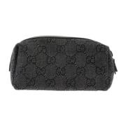 Gucci Vintage Pre-owned Canvas gucci-vskor Black, Unisex