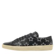 Yves Saint Laurent Vintage Pre-owned Laeder sneakers Black, Herr