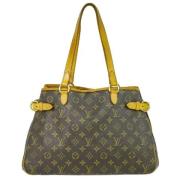 Louis Vuitton Vintage Pre-owned Canvas louis-vuitton-vskor Brown, Dam