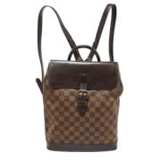 Louis Vuitton Vintage Pre-owned Canvas ryggsckar Brown, Dam