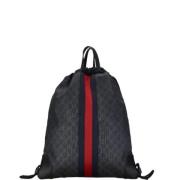 Gucci Vintage Pre-owned Canvas gucci-vskor Black, Dam