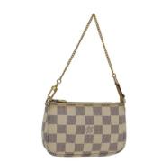 Louis Vuitton Vintage Pre-owned Canvas louis-vuitton-vskor White, Dam