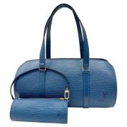 Louis Vuitton Vintage Pre-owned Laeder louis-vuitton-vskor Blue, Dam