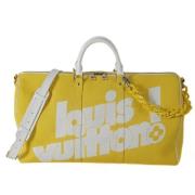 Louis Vuitton Vintage Pre-owned Laeder louis-vuitton-vskor Yellow, Dam