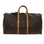 Louis Vuitton Vintage Pre-owned Canvas louis-vuitton-vskor Brown, Dam