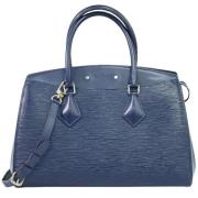 Louis Vuitton Vintage Pre-owned Laeder louis-vuitton-vskor Blue, Dam