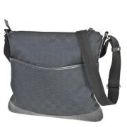 Gucci Vintage Pre-owned Canvas gucci-vskor Gray, Dam