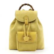 Gucci Vintage Pre-owned Mocka gucci-vskor Yellow, Dam