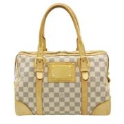 Louis Vuitton Vintage Pre-owned Canvas louis-vuitton-vskor White, Dam