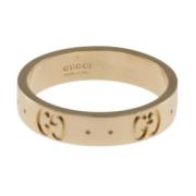 Gucci Vintage Pre-owned Roseguld ringar Yellow, Dam