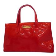 Louis Vuitton Vintage Pre-owned Laeder louis-vuitton-vskor Red, Dam