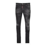 Dsquared2 Svarta Jeans Aw23 Herrmode Black, Herr